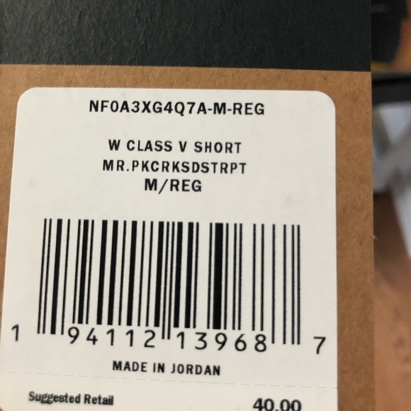 NWT North Face Shorts Class V Mini Short - Picture 5 of 6